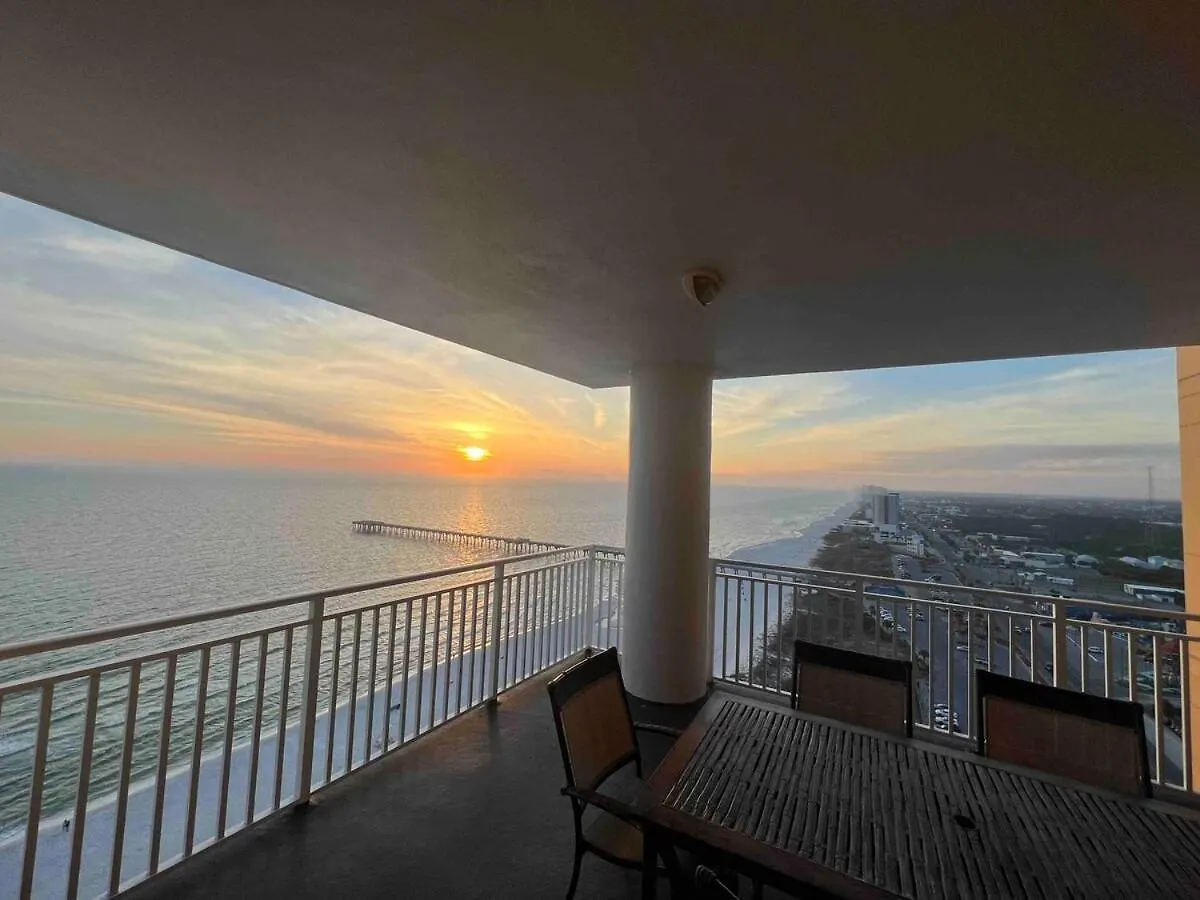 Luxury 2Br 2Ba Corner Unit With Epic Ocean Front Views Apartment Panama City Beach