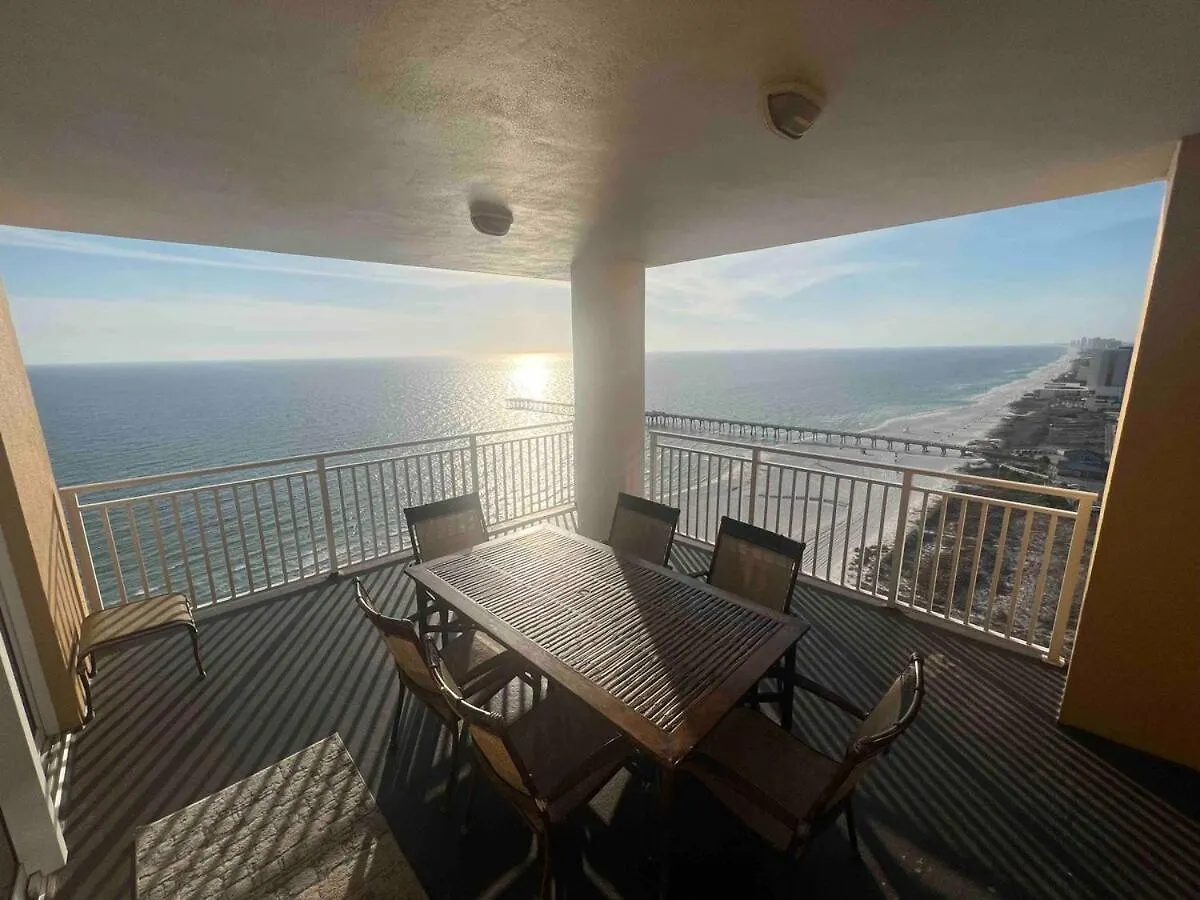 Luxury 2Br 2Ba Corner Unit With Epic Ocean Front Views Apartment Panama City Beach 0*,  United States